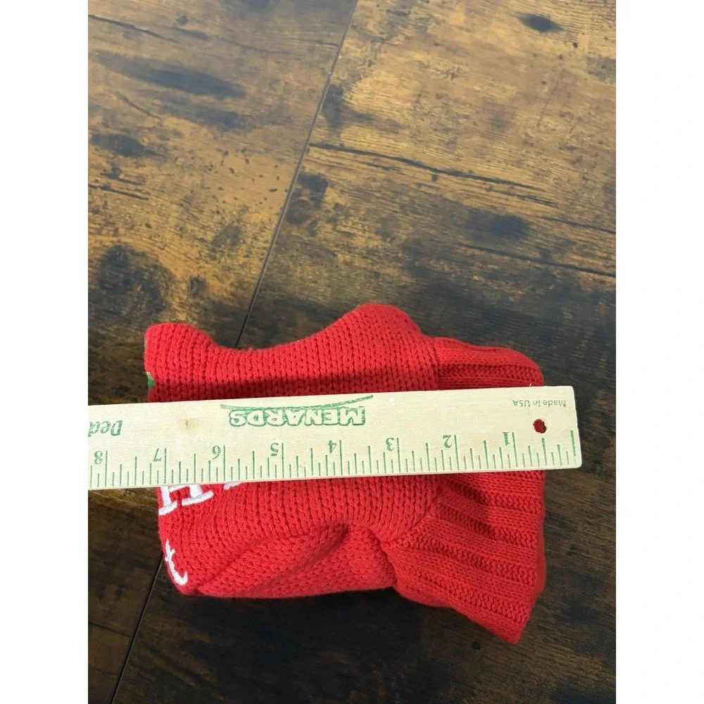 Wondershop Drink Cookie Mitten Hand Warmer Red Christmas Holiday OS